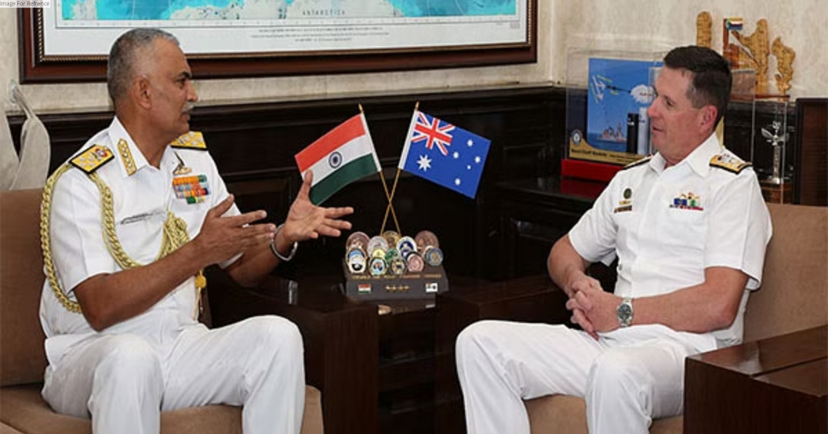 Australian Chief of Navy Vice Admiral Mark Hammond on 3-day visit to India